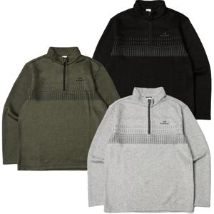 [택가 129,000원]남성 프라페 겨울 짚업 티셔츠 DMW23203