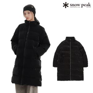 [최초가:399,000원]실키 여성 스탠드넥 롱 다운 자켓 캠핑룩 패딩 S24WWTDJ25_BS_L