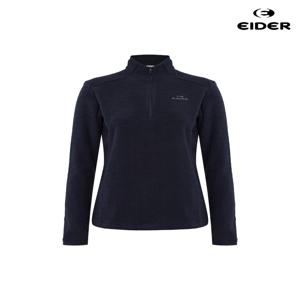 [아이더] DWW25204_N9 여성 JACQUARD W 자카드 긴팔 짚업 티셔츠 D/Navy