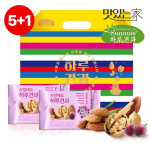 [5+1][하루견과] 새해한정판 사랑해요하루견과 30입 견과세트 /새해선물 /감사선물 /답례품