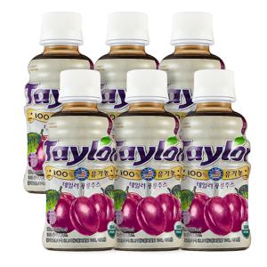 [테일러팜스 공식] 유기농 푸룬주스 180ml x 6병