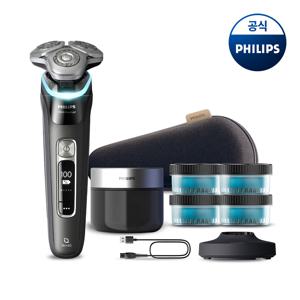 PHILIPS  i9000 시리즈 프레스티지 전기면도기 잉크 블랙 XP9213/73