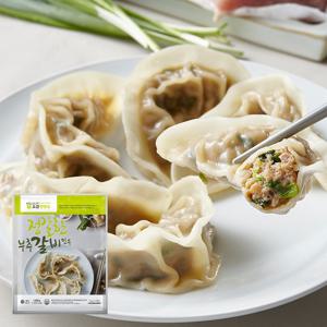 한만두 정갈한 부추갈비 만두 1000g