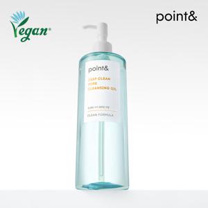 앤] point& 비건 저자극 딥클린 포어 클렌징 오일490ml