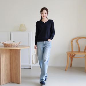 [최초가 99,000원]빅토리아 스카시 브이넥 니트 4종 세트