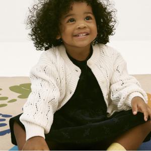 타미힐피거 셔닐 가디건 (T42E7WCD260GT1Z00)