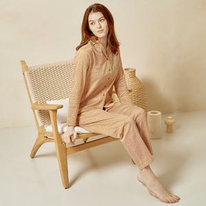 [barbara] 면 스퀘어도트 여자 파자마 AWP4502B