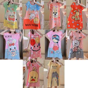 여름 여성 원피스 잠옷 반팔 파자마 홈웨어 10종 1택