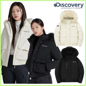 디스커버리 [택가:550,000원] 여성 밀포드 구스다운 숏패딩 DWDJ8B046
