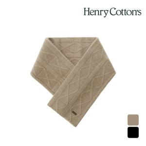 헨리코튼 모니아 롱 니트 머플러 OMHCD10907