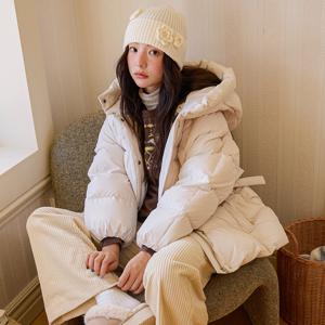 [정가599000]사이드 리본 스트링 미디 덕다운 OP5WMA630