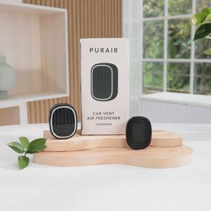 퓨레어 차량용 탈취제 더블+리필5개 더