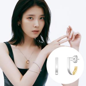 [제이에스티나] UNIS 투톤 귀걸이_JJUNE04BS500SC000