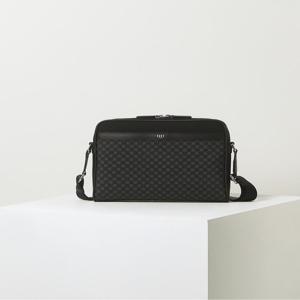 [닥스핸드백] DBBA4F593BK 블랙 DD 패턴 나일론 크로스백