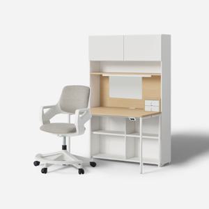 티오 단독책상세트 Full Package 5단 1400