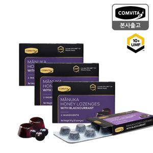 마누카꿀 로젠지 블랙커런트 6개입 x 3박스 (UMF10+ 마누카꿀 함유)+쇼핑백