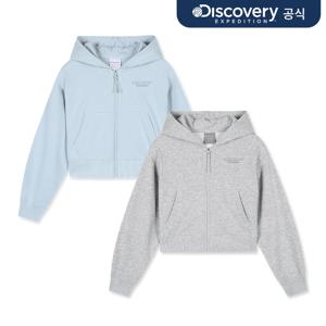 [디스커버리] 여아 세미크롭 후드자켓 2종 택1