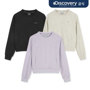 [디스커버리] 여아 세미크롭 맨투맨 3종 택1