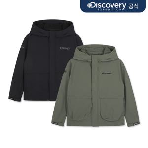 [디스커버리]?키즈 우븐 빅포켓 후드 자켓 2종 택1