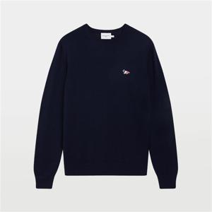 트리컬러 폭스 패치 남녀공용 스웨트셔츠 AM00302KM0002 NA