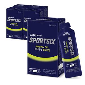 [본사직영] 뉴케어 스포식스 에너지 젤 청포도맛 (45gx8포) 5박스