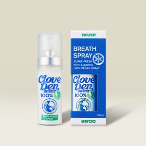 입냄새 제거 구취케어 비건 슈퍼 프레쉬 구강 스프레이 15ml 단품