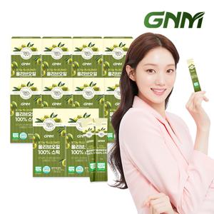 GNM 유기농 엑스트라버진 올리브오일 100% 스틱 14포 x 10박스(총 140포) / 스페인산 단일품종 올리브유