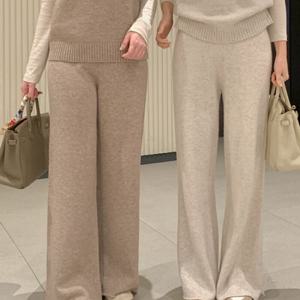 [브리치]  / 홀가 니트 팬츠 (4color)