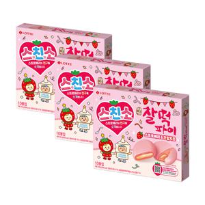 찰떡파이 스트로베리크림치즈250GX3개