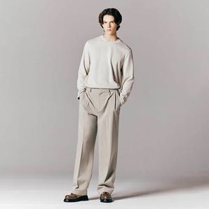 지오다노 [정상가49,800] 남성 TR 와이드 슬랙스 113914