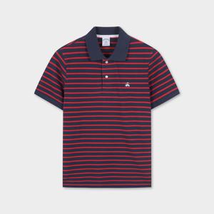 [정상가 159000원] 슬림핏 마리너 스트라이프 피케 숏슬리브 폴로  (네이비) (BBNTMF9062QFM)