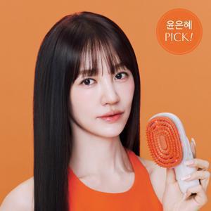 그로우턴 브러쉬 스팀부스터 1개 리프팅 스케일링 탈모완화 두피 마사지기