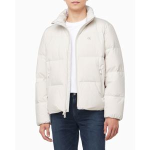 [롯데백화점] 진]남성 CK 릴렉스핏 숏패딩 점퍼 아이보리 4LD541G (4LD541G-67U)