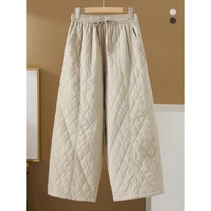 [하프클럽] 투비 패딩 누빔 밴딩 팬츠