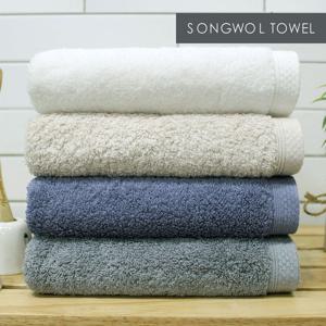 송월타올 수건 코마사 40수 160g 샹떼 10매 세트
