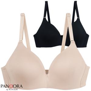 판도라by비비안 3D 입체몰드 노와이어 브라 ABC컵 pbr7101
