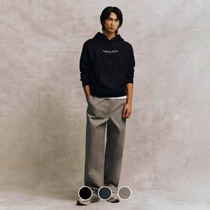 114927 브러시드 트윌 이지와이드 팬츠