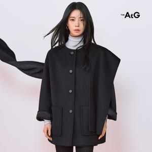 [최초가 149,900원] 25FW 울혼방 머플러 코트