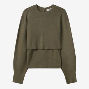 [씨씨콜렉트] 크롭 니트탑 셋업 E253KSK104