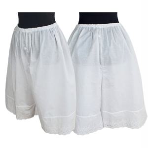 순면 훌라 5부 속바지/아사 A라인 긴속바지/속치마바지/면속바지