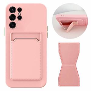 갤럭시S24 플러스 울트라 FE 풀커버실리콘 카드수납거치대케이스