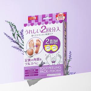 발팩장인 페로린 라벤더향 1박스(2회분) 각질제거 필링팩