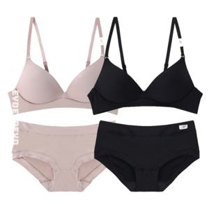 [롯데백화점](라이트)극세사 원단 노와이어 몰드 여성브라팬티세트2종택1YSWBZ330YSWPZ330