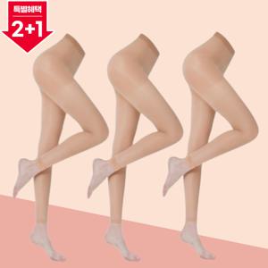 2+1 [국산] 자외선 uv 차단 무발 압박 30d 냉감 여성 살색 타이즈 레깅스 골프 스포츠 스타킹
