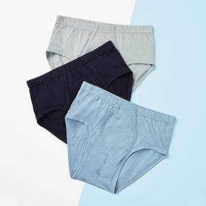 본사] 순면 단색 남삼각 ONP5001 - 3매입