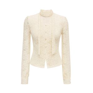 레이스타이블라우스 LC31DYBL552B