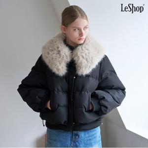 정상가:209,000원 ㅣ 퍼 탈부착 포인트 스트링 패딩 점퍼 (DP4JJ016A)