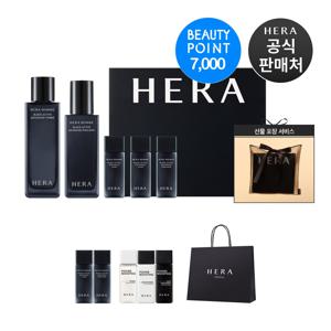 [CJ단독][선물포장] NEW 옴므 블랙 액티브 세트 2종