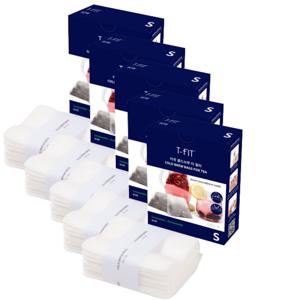 티핏X5개묶음 콜드브루 티필터 소형 80매