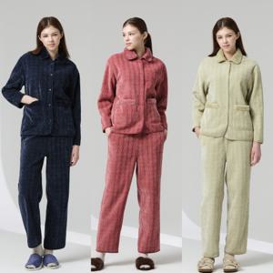 NNF 여성 장기모 자카드 상하셋업(2p) (L12W-2)